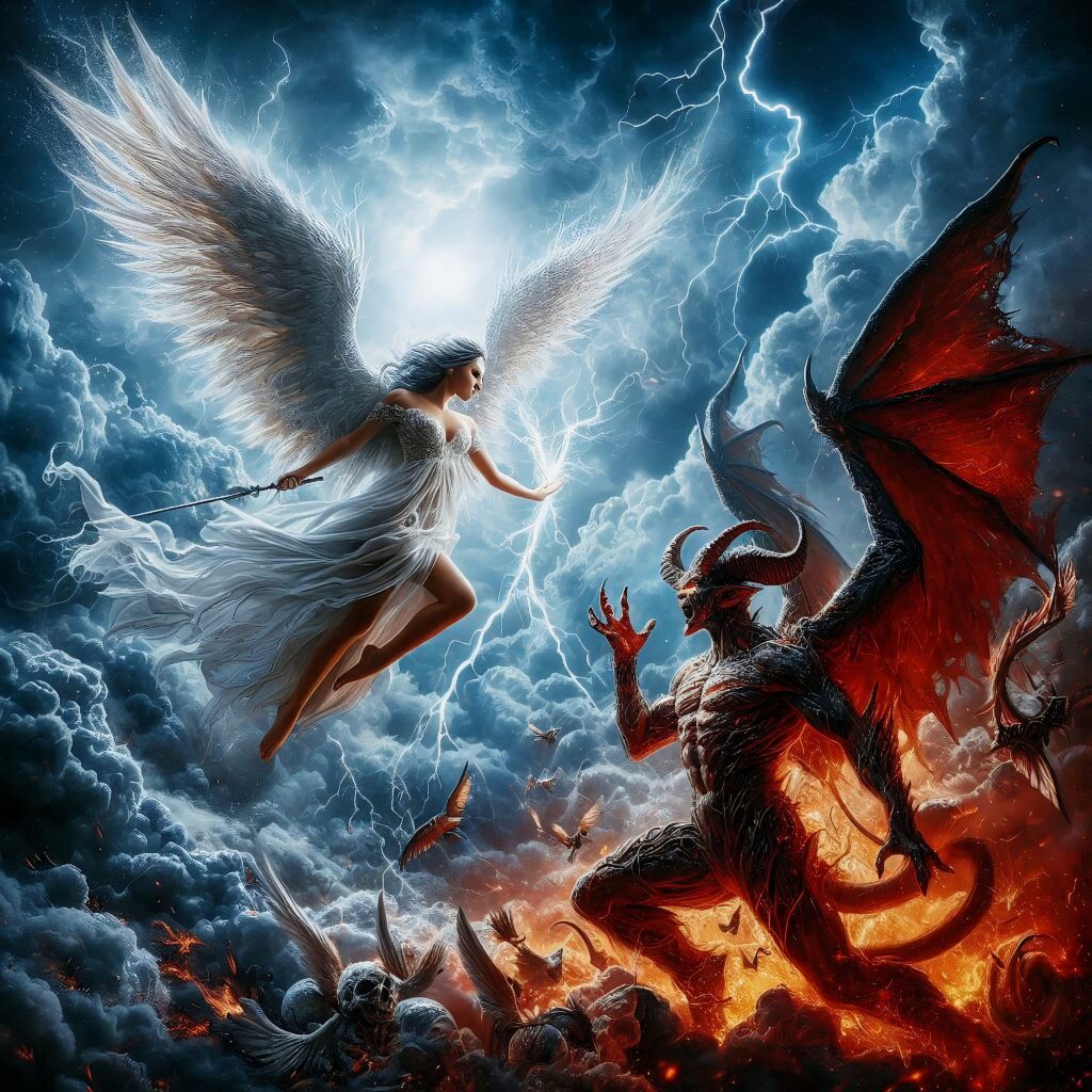 angel vs demon